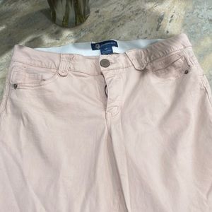 Size 14, EUC Democracy light pink Ab solution stretchy pants